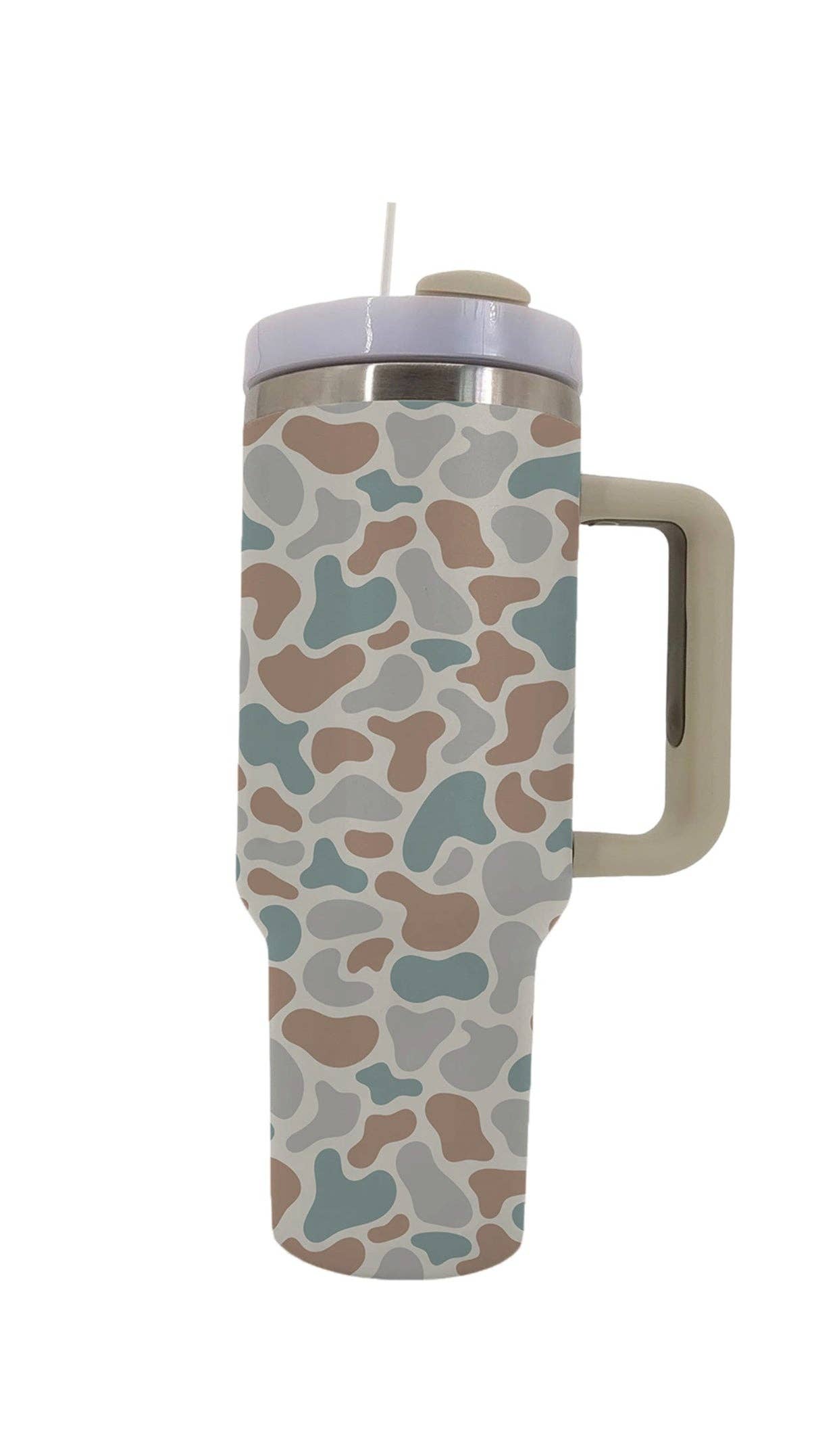 Camo Tumbler with Handle