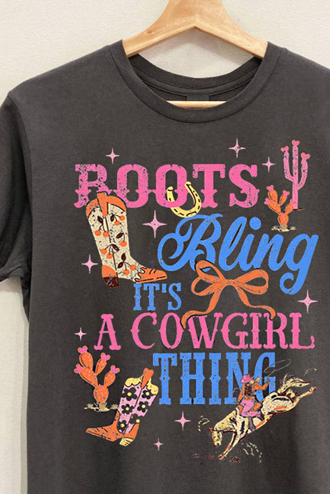 Boots Bling Graphic Tee
