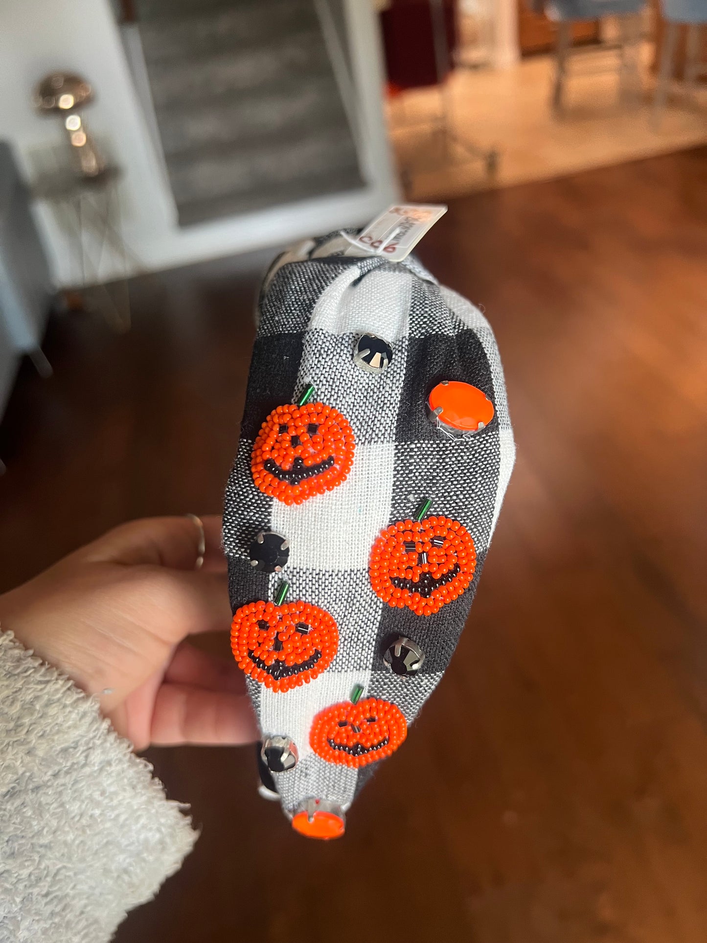 Pumpkin Diamond Headband