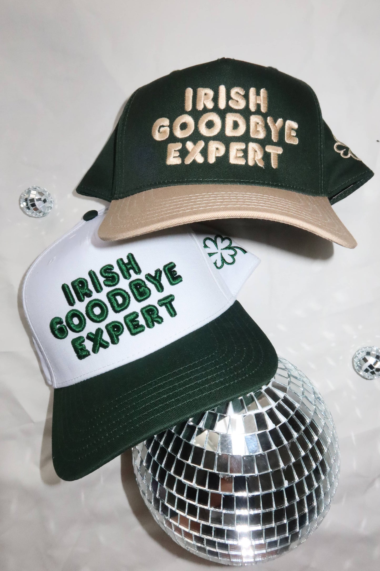 Irish Goodbye Expert St Patricks Day Clover Hat