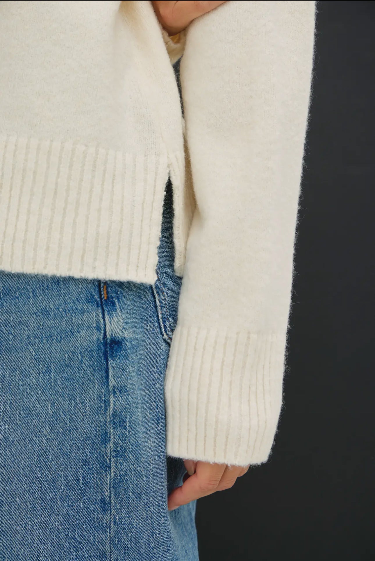 Cream Butter Soft Sweater