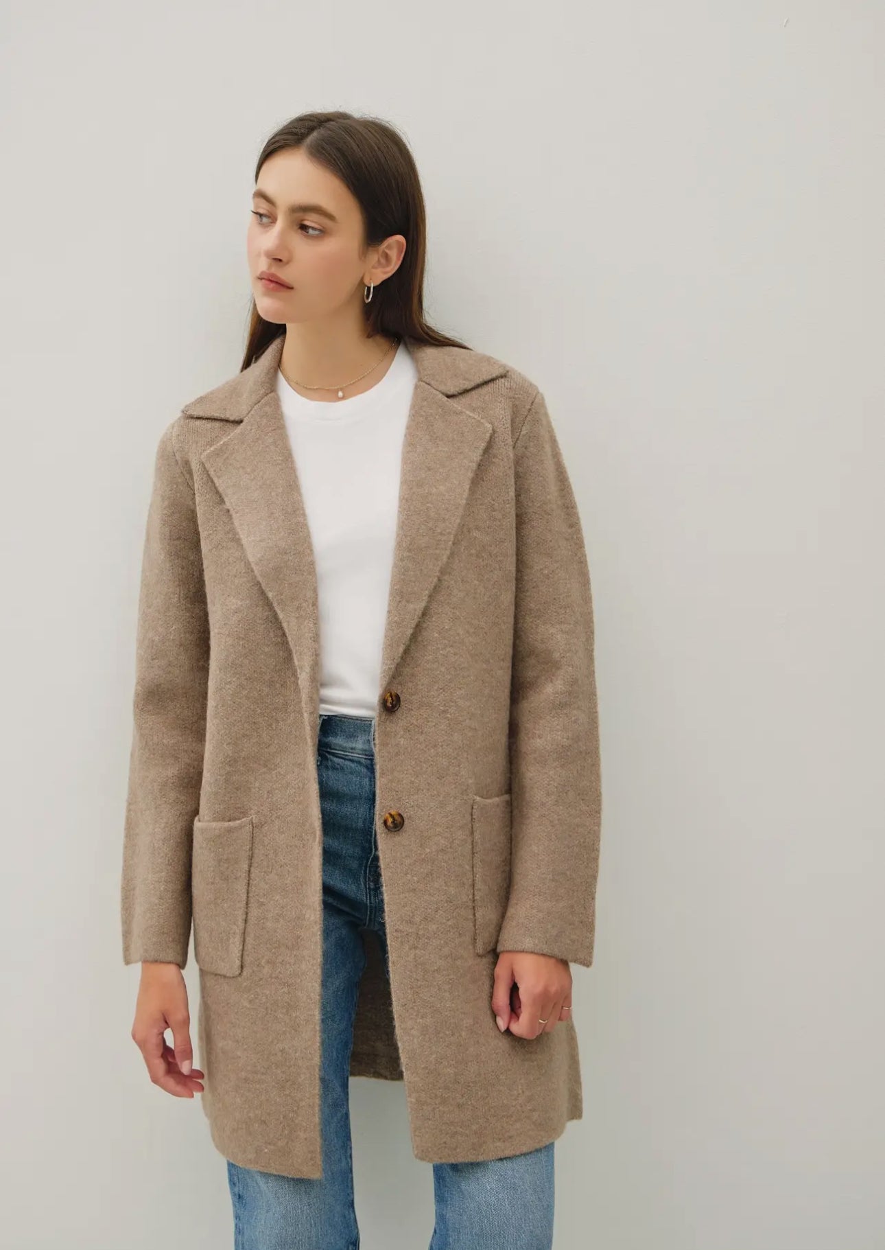 Fuzzy Soft Peacoat