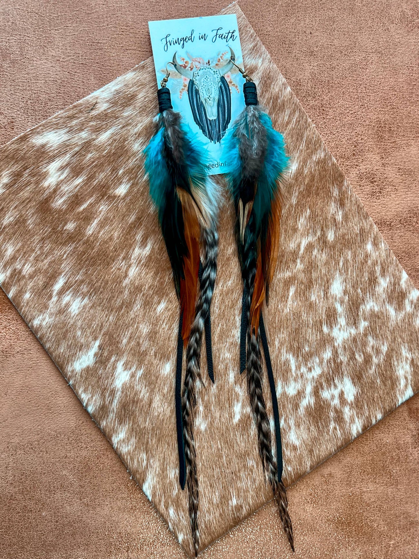 Willow Creek Feather Earring