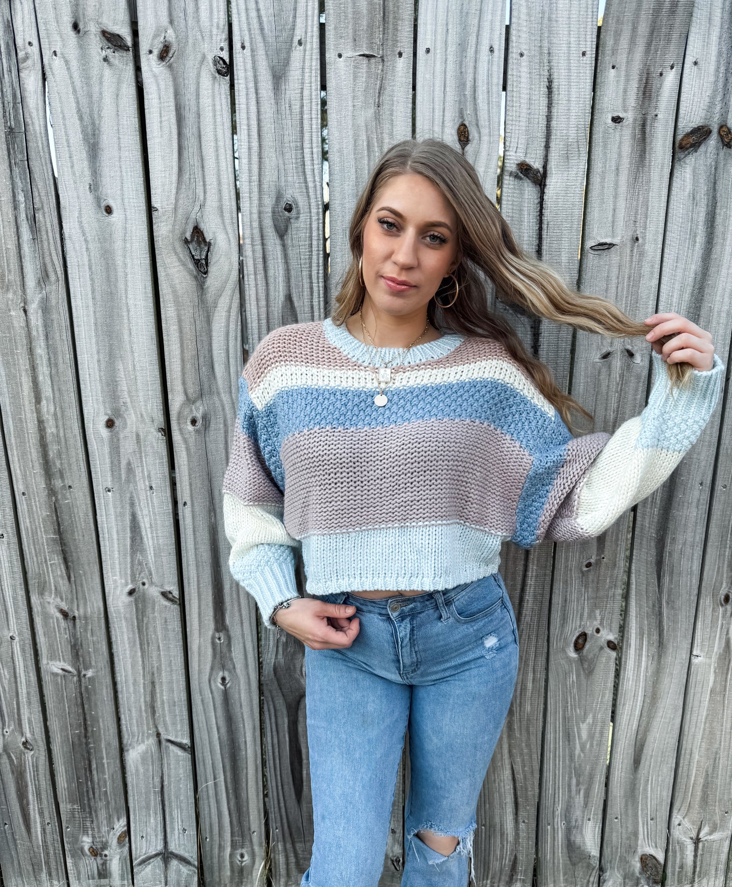 Love Colorblock Sweater