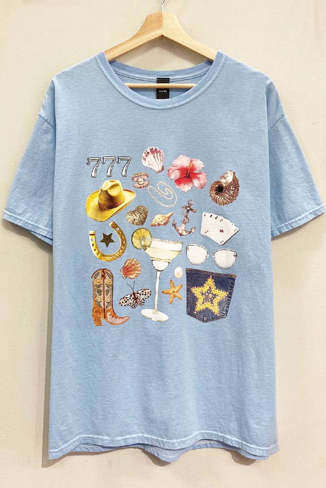 Coastal Cowgirl Oversized Tee