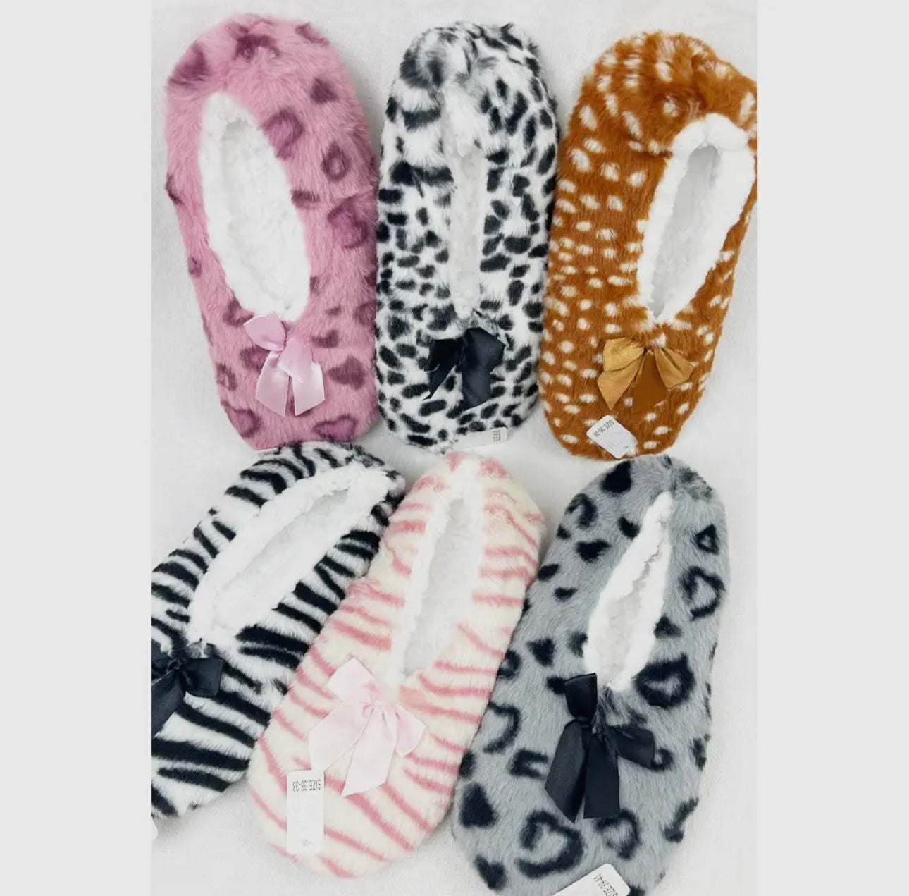 Fuzzy Sock Slippers