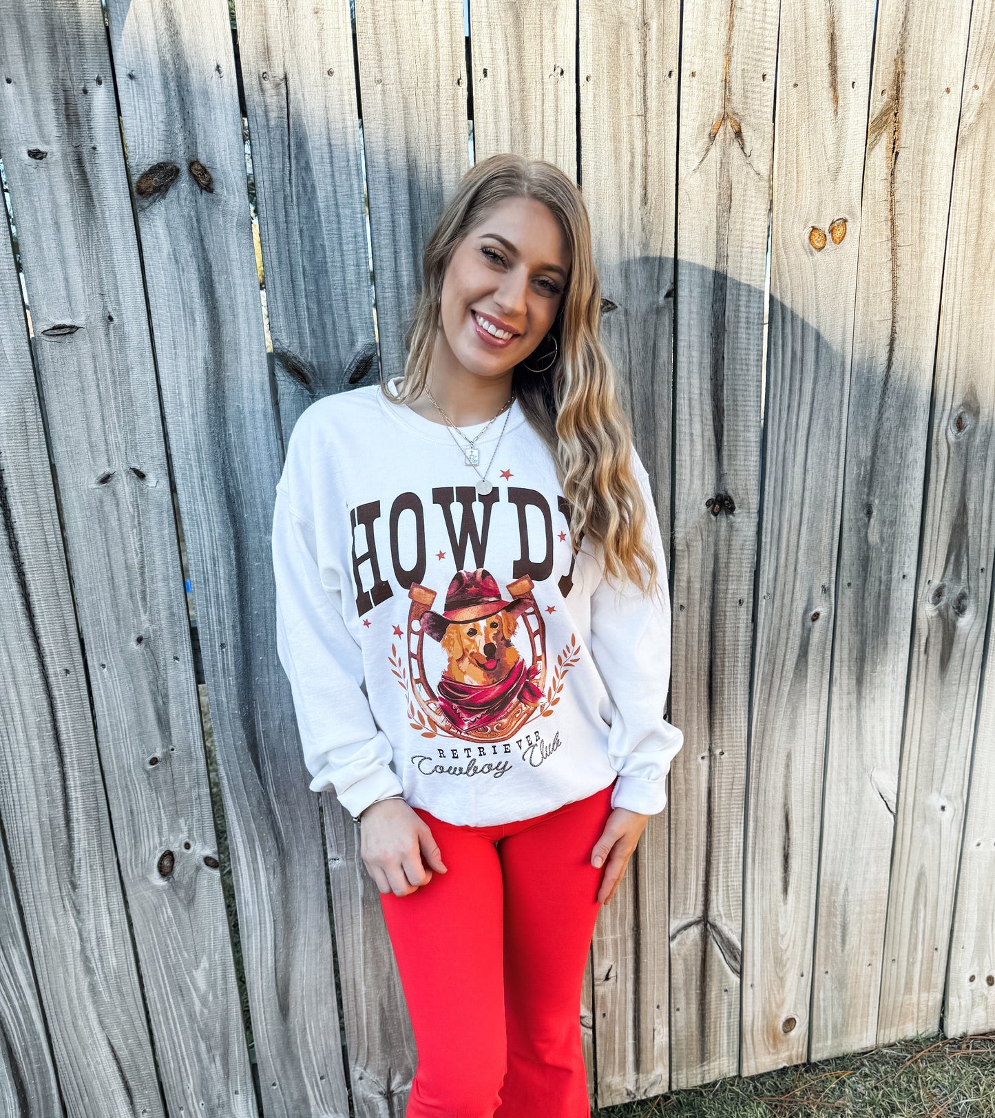 Howdy Retriever Oversized Sweatshirt