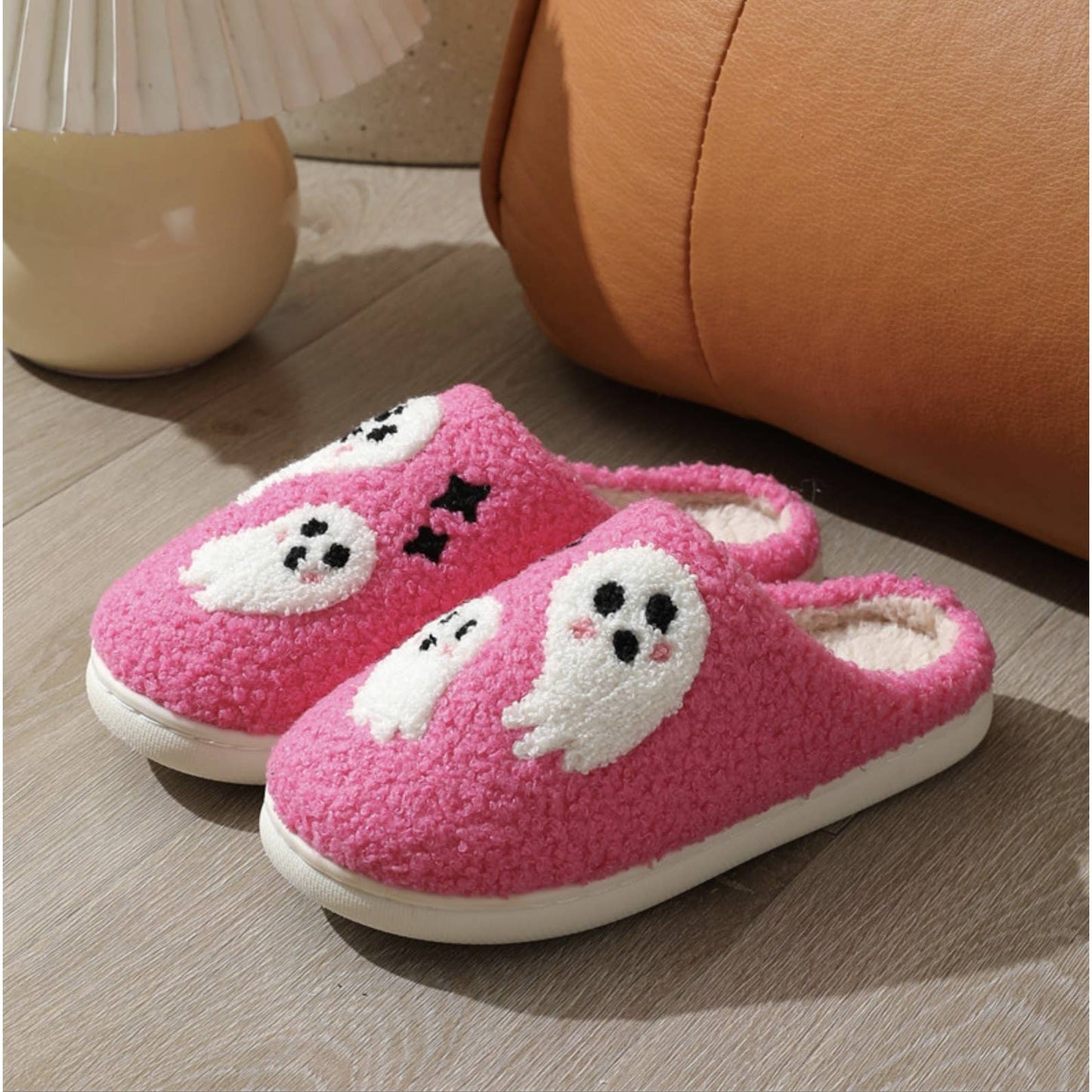 Spooky Halloween Themed Slip-on Slippers