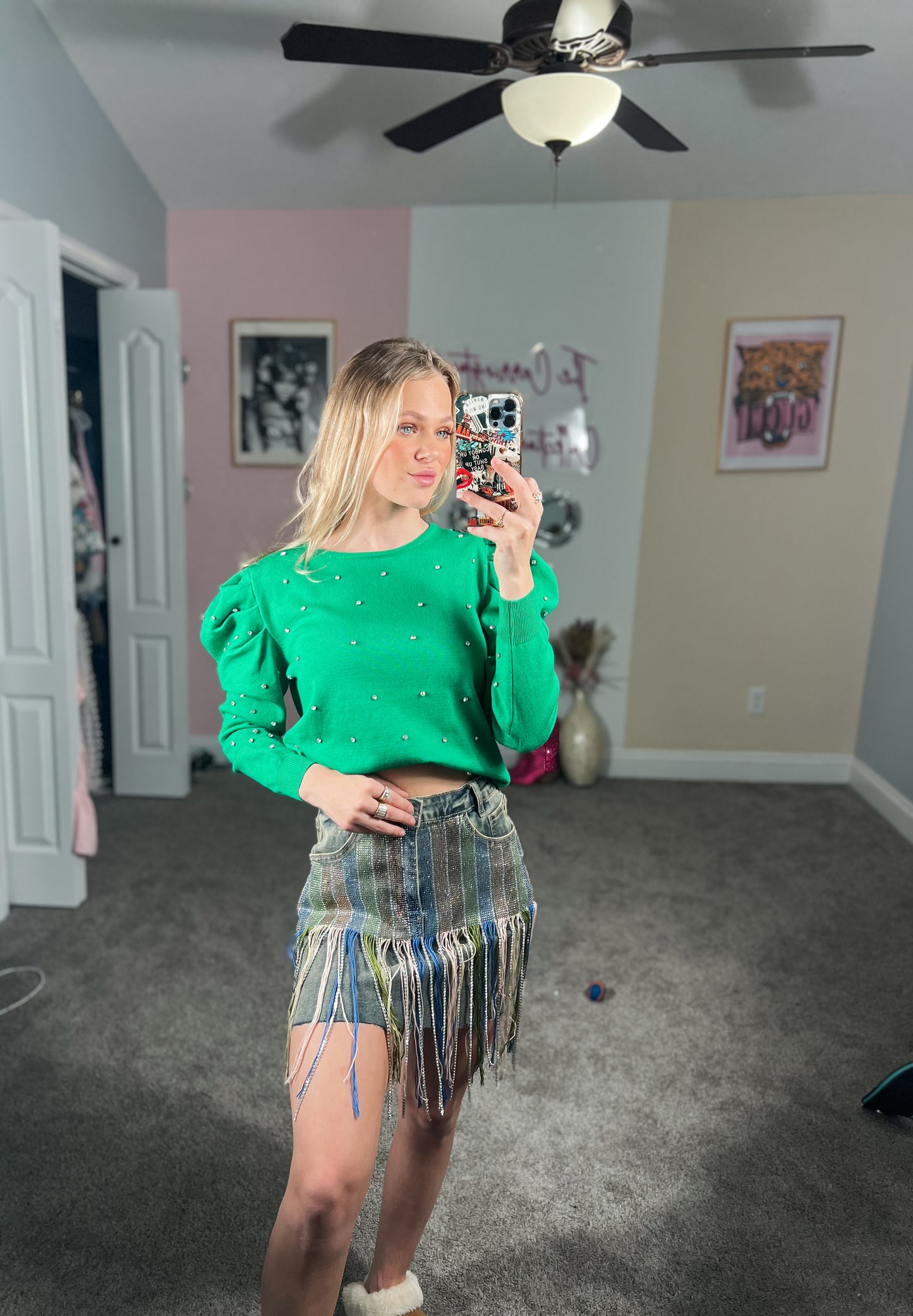 Dreamy Denim Skirt
