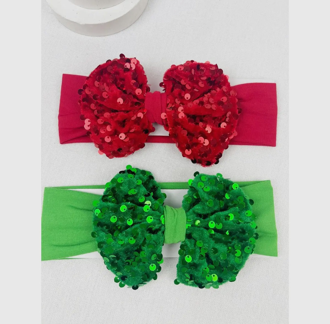 Sequin Stretch Baby Headband