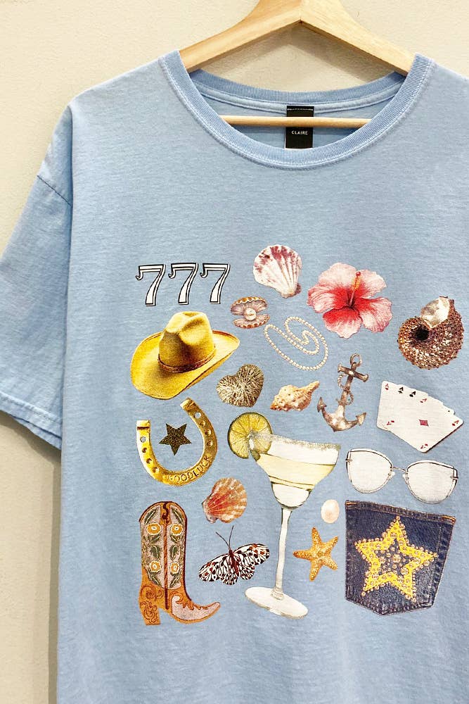 Coastal Cowgirl Oversized Tee