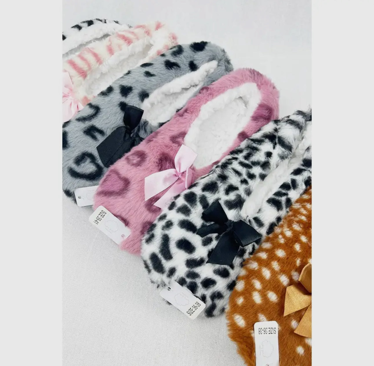 Fuzzy Sock Slippers