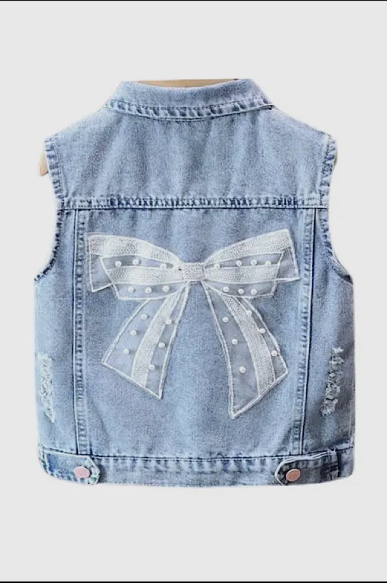 Kids Bow Vest