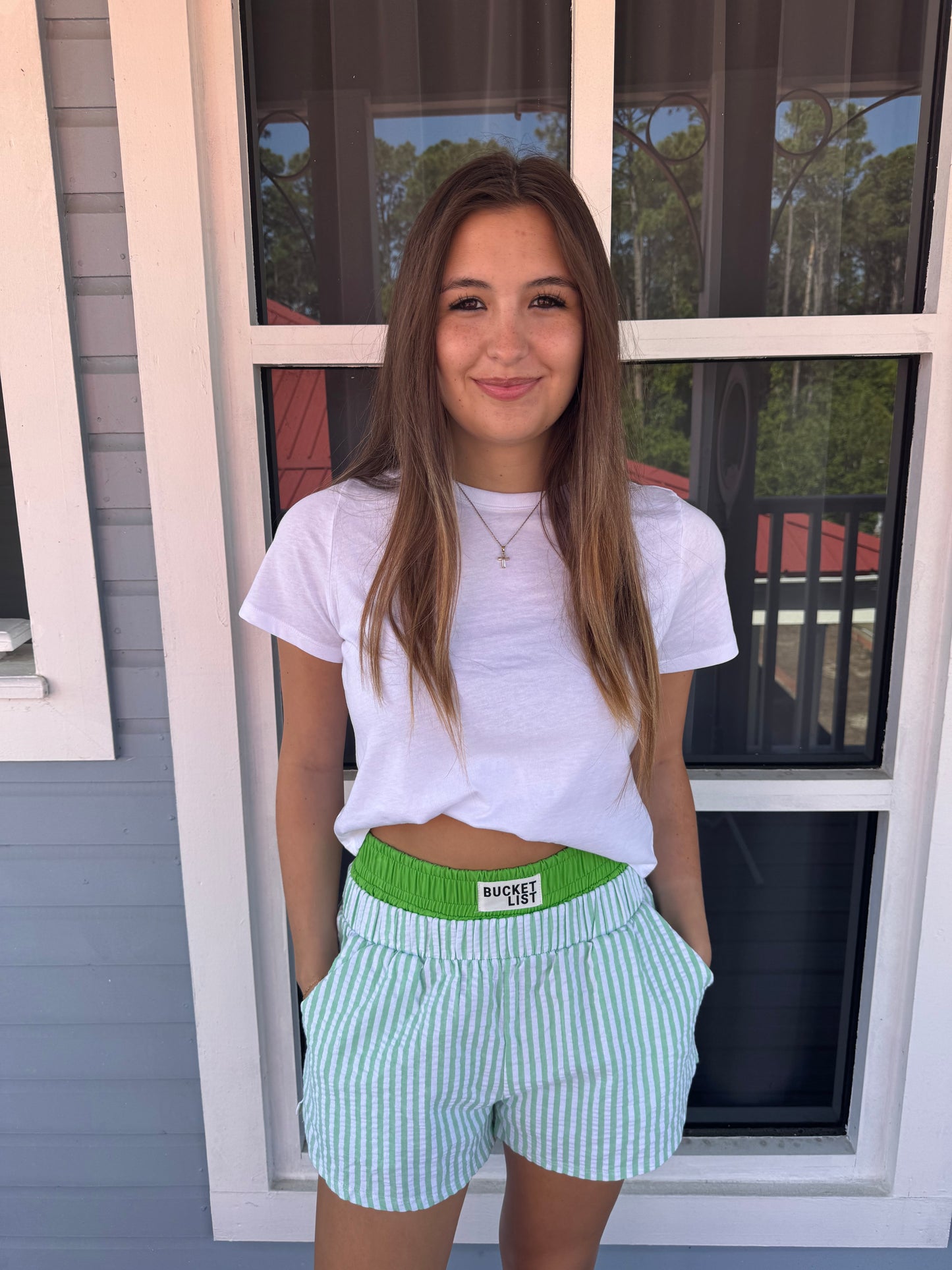 Bucketlist Double Elastic Shorts
