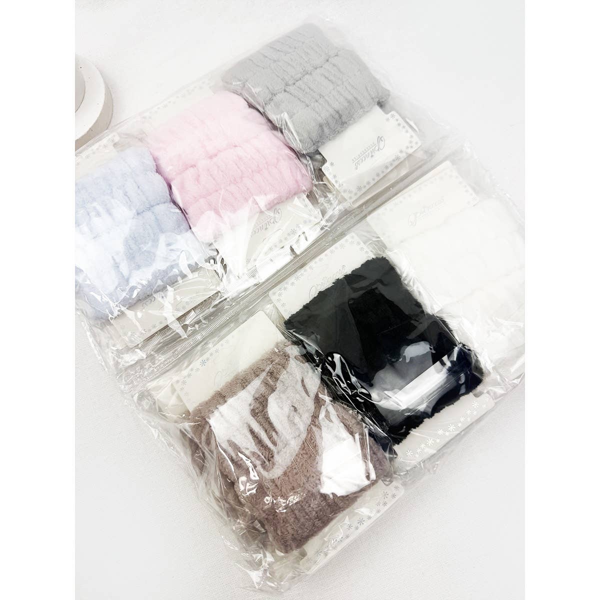 Neutral Tone Wrist Bands Towel Set