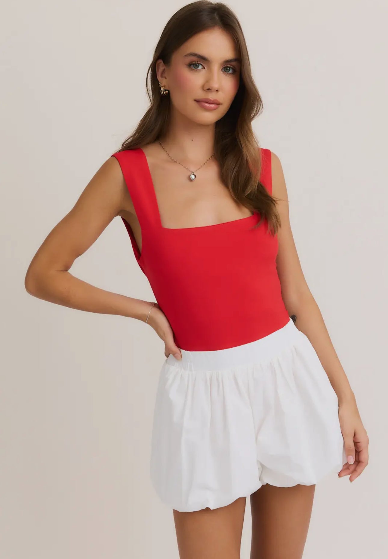 Charming Open Back Bodysuit