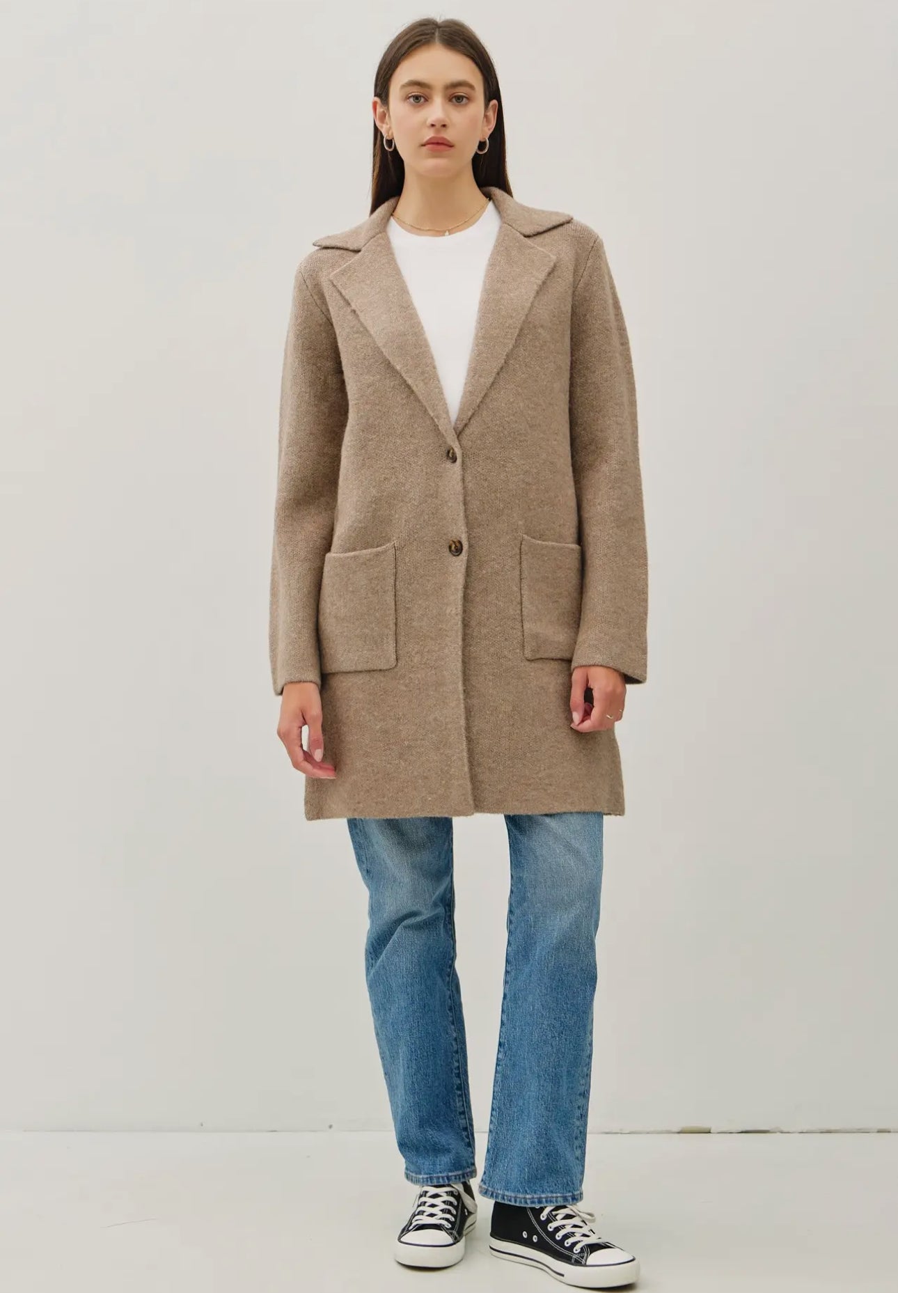 Fuzzy Soft Peacoat