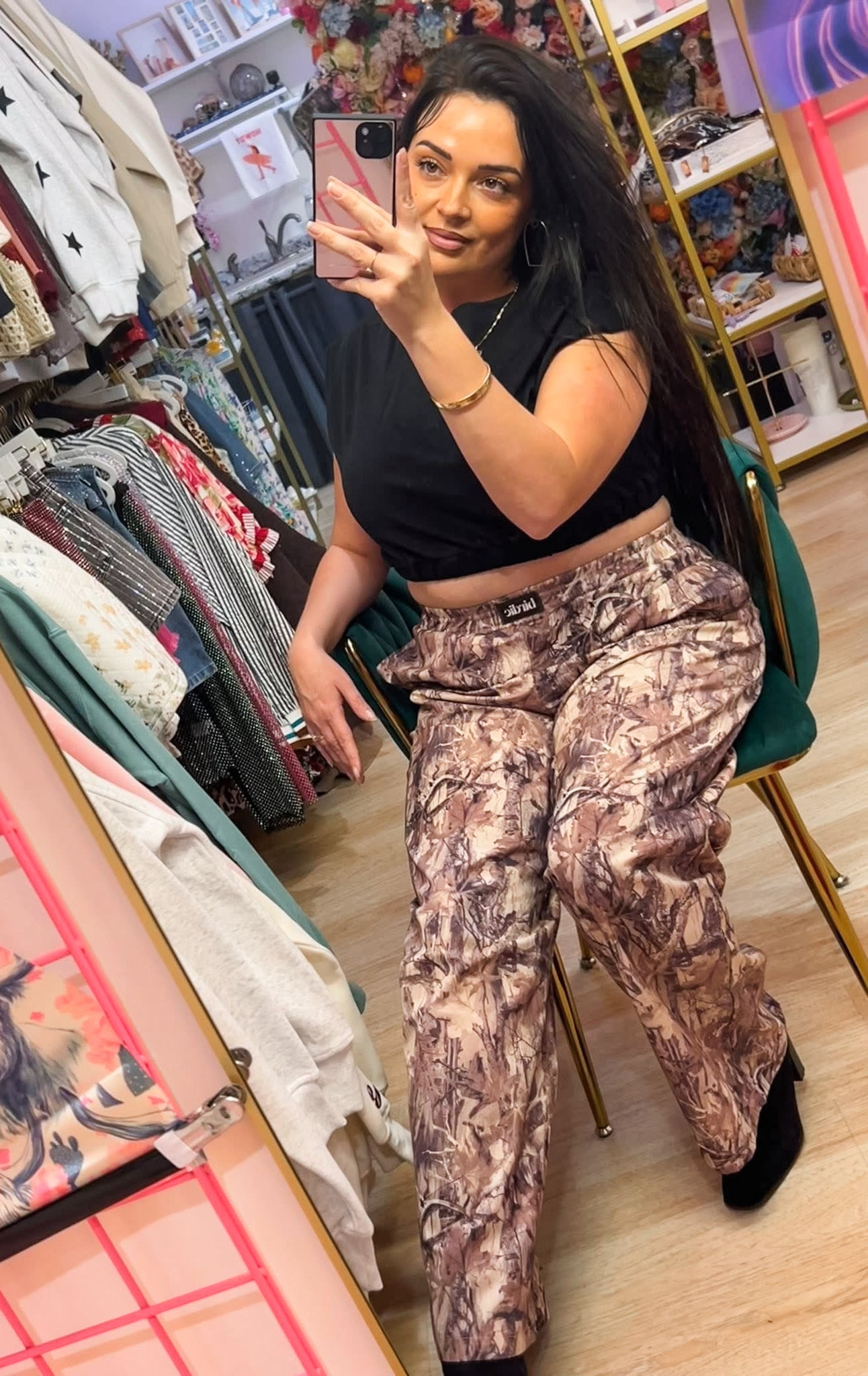 Camo Birdie Boxer Pants