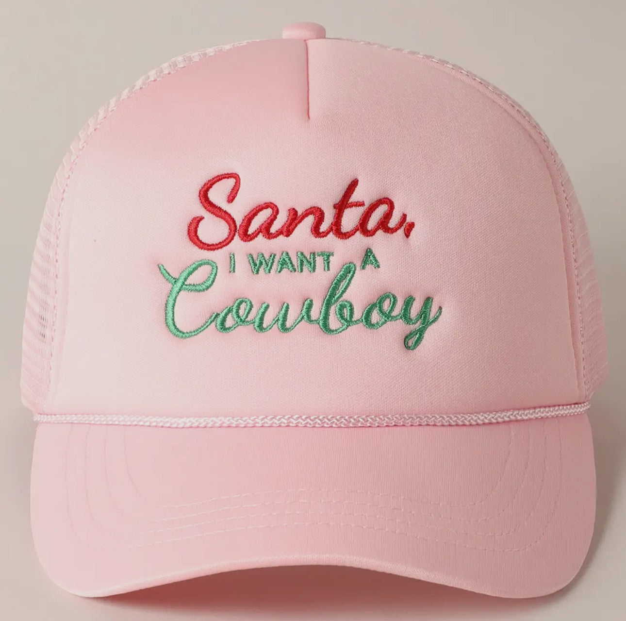 Cowboy Santa Hat