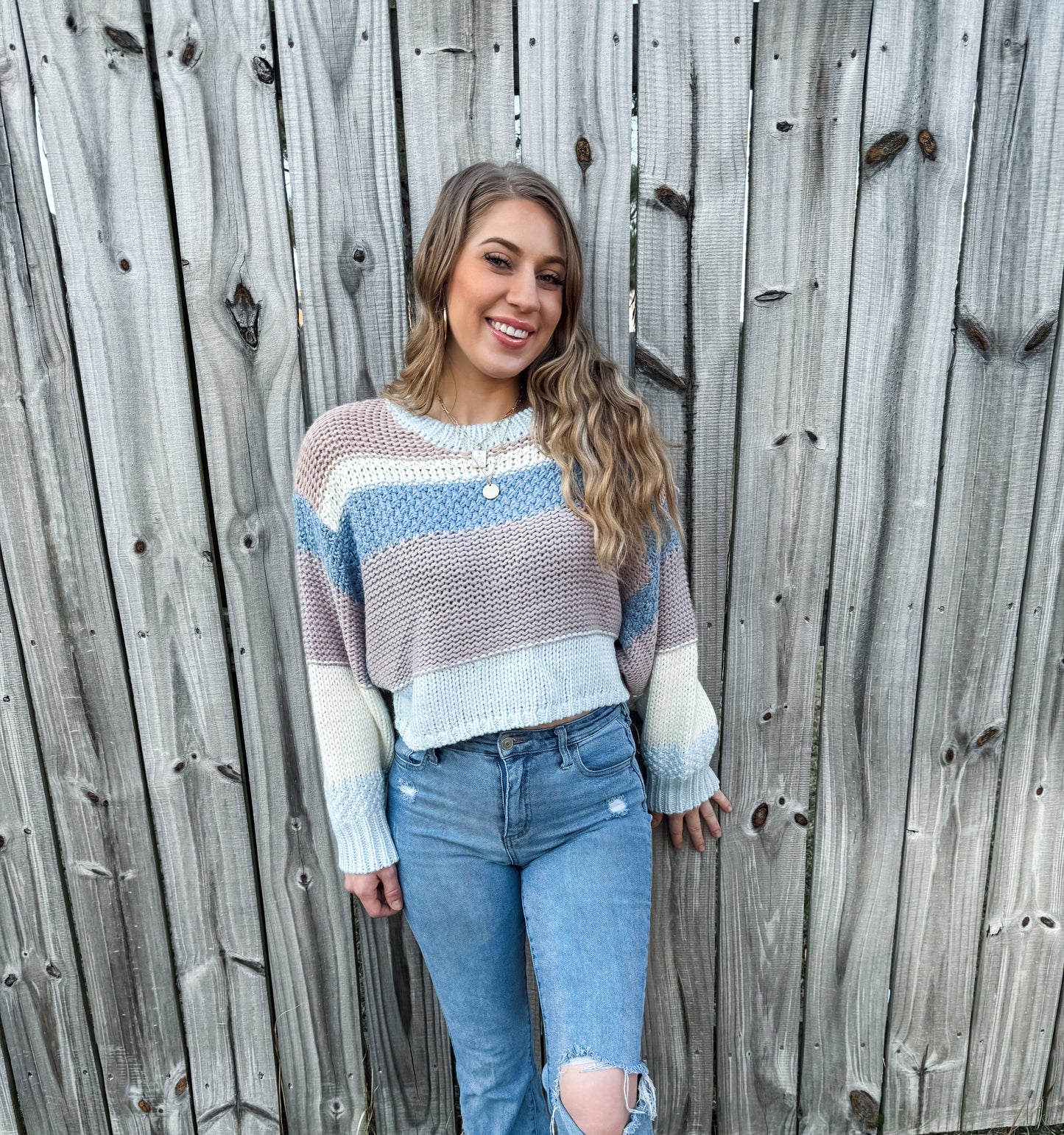 Love Colorblock Sweater