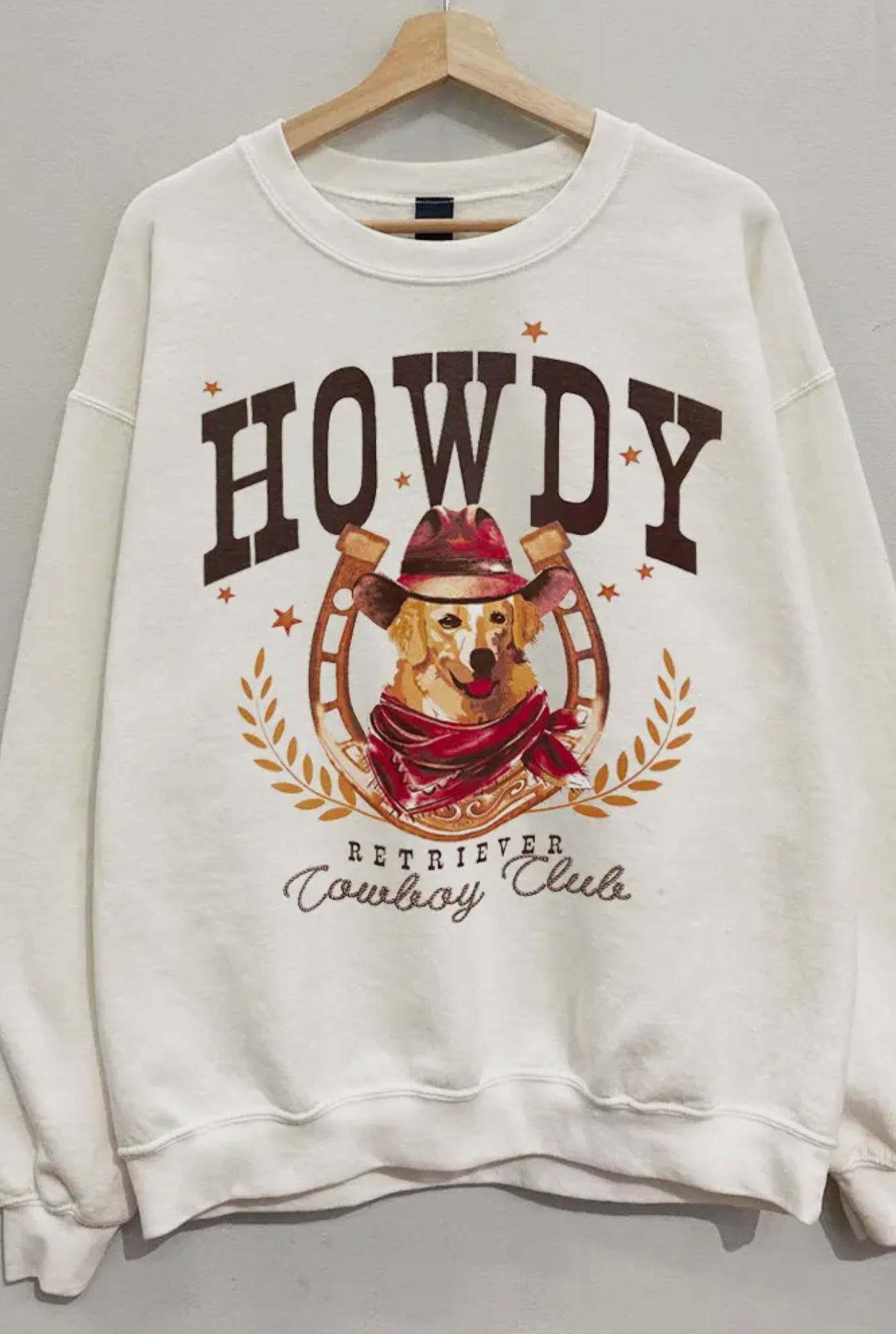 Howdy Retriever Oversized Sweatshirt