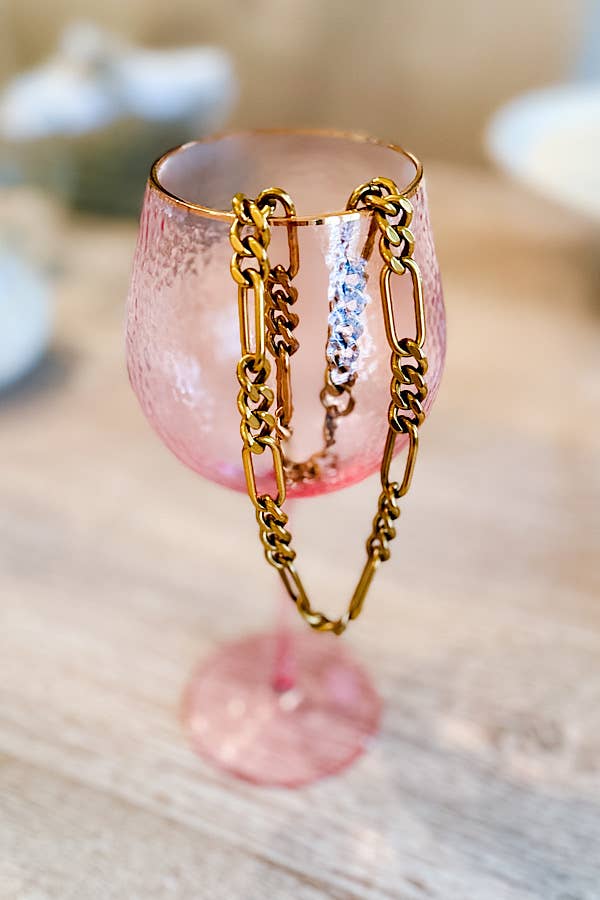 Natural Elements Gold Chunky Link Necklace