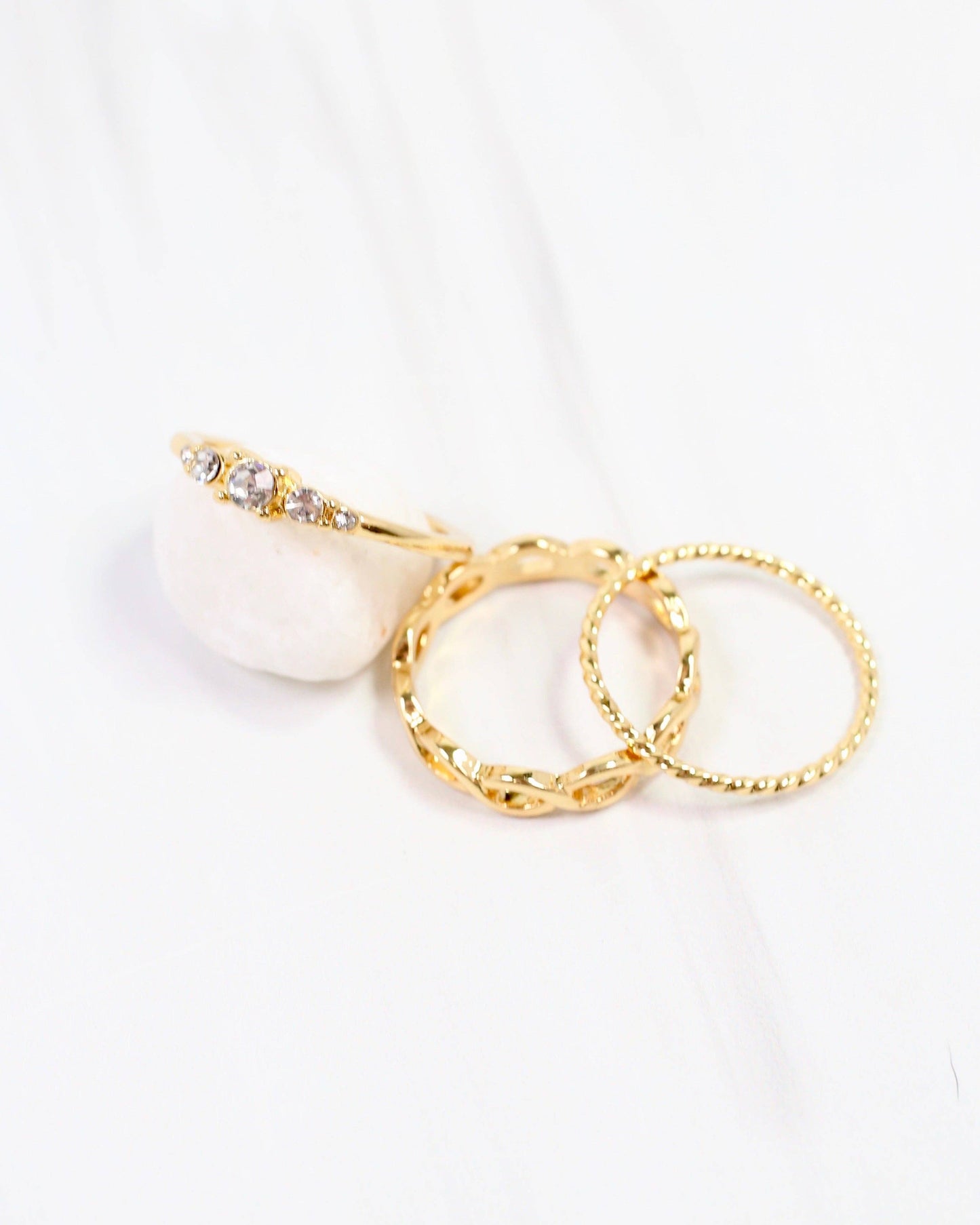 Arwen Ring Set Gold