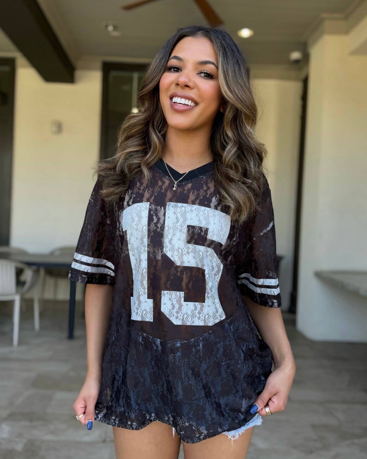 Black Lace "It's Game Time" Jersey