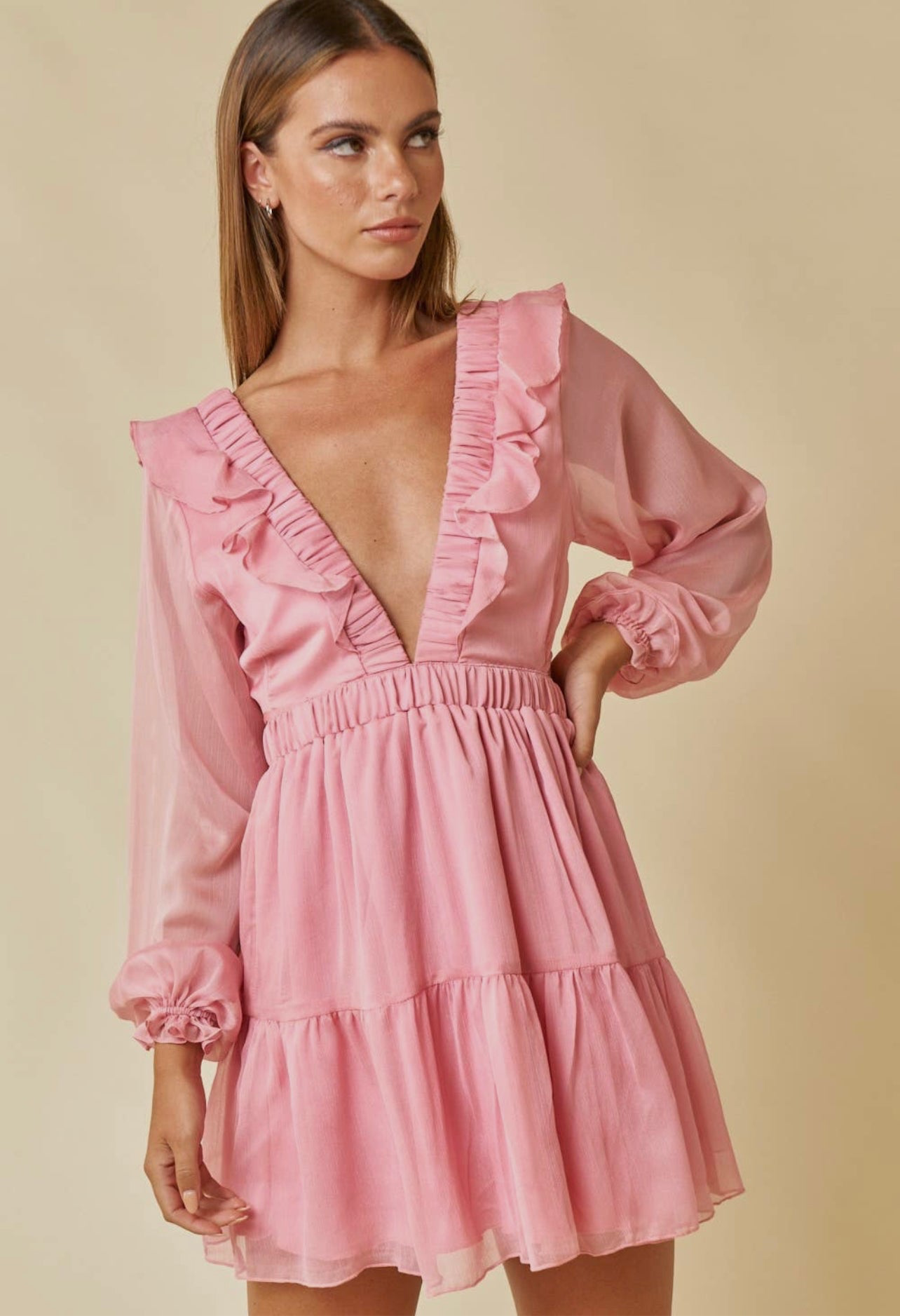 Blush Me Mini Dress