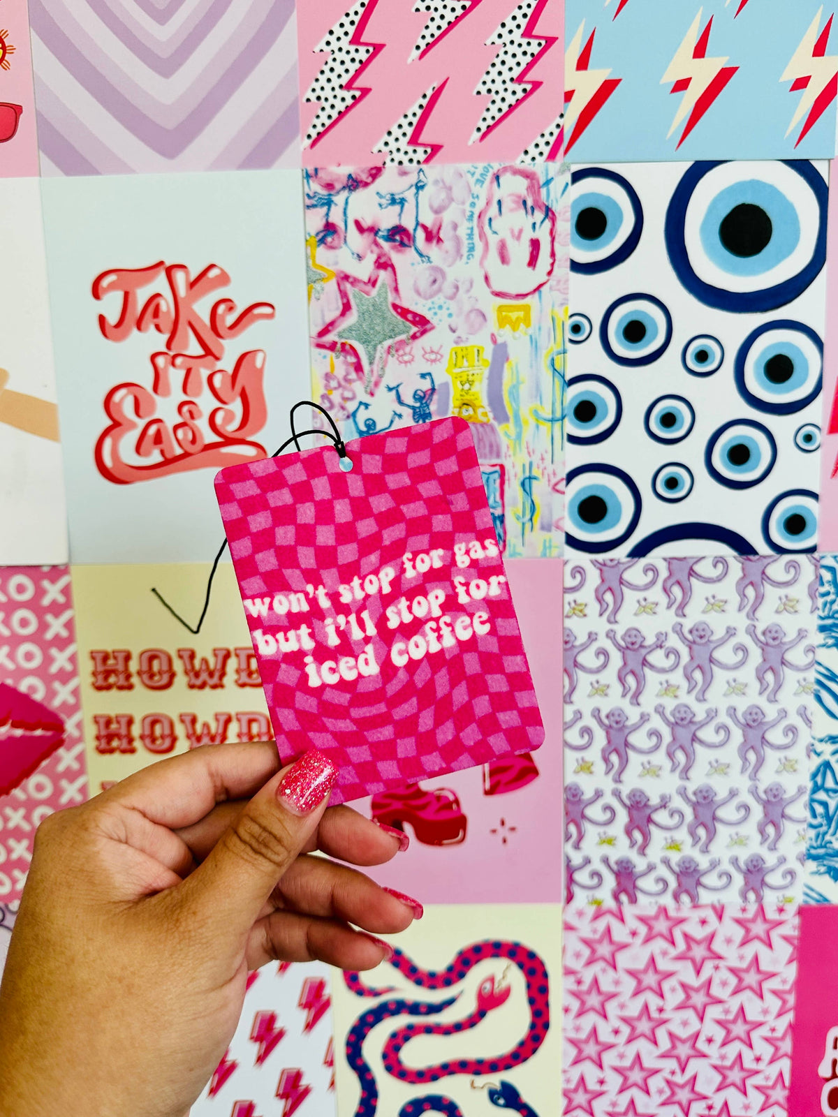 Sassy Themed felt freshies (air freshies) | set of 10