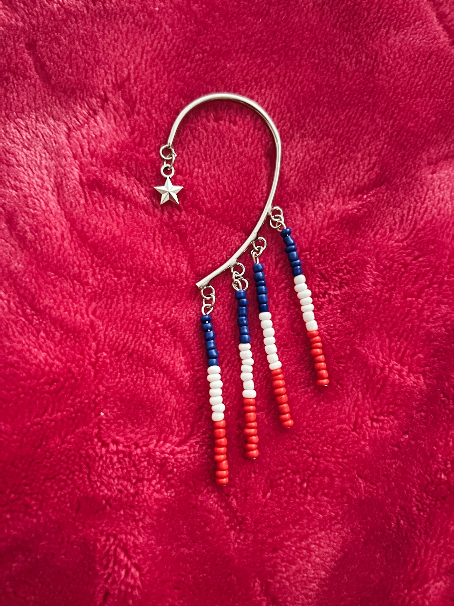 Feathers & Charms Ear Cuffs