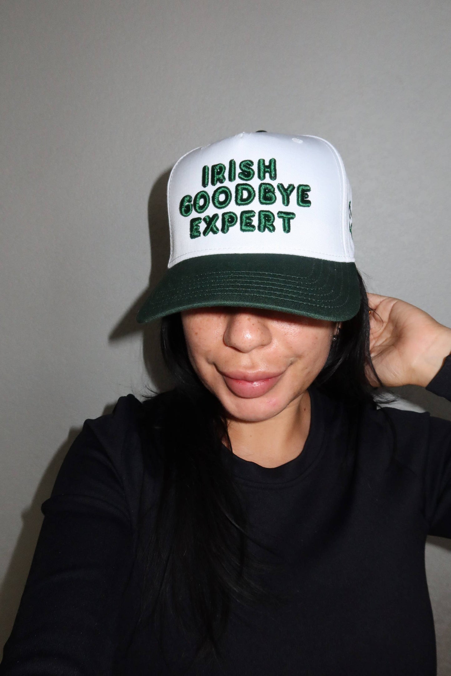 Irish Goodbye Expert St Patricks Day Clover Hat 