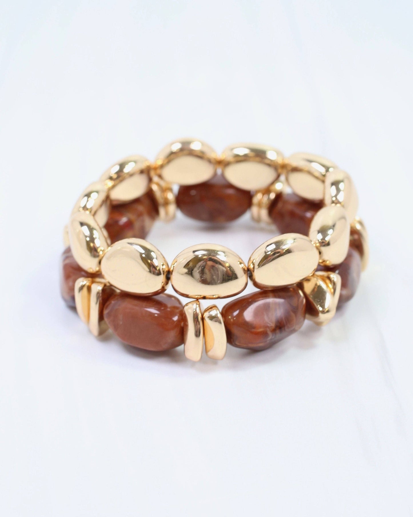 Arcadia Stone Bracelet Brown