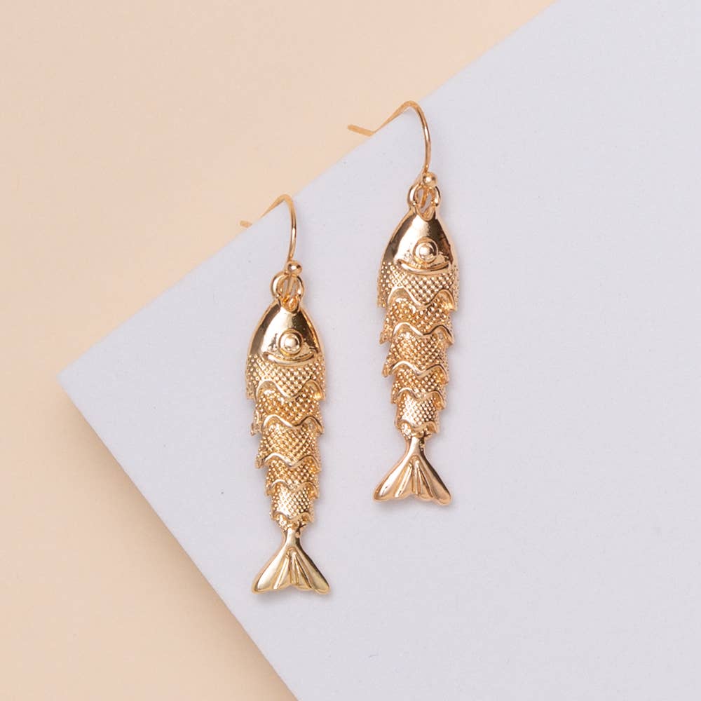Fish Dangle Earrings