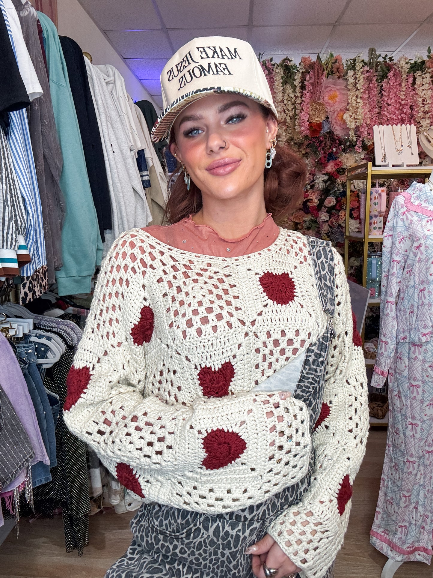 Heartfelt Crochet Top