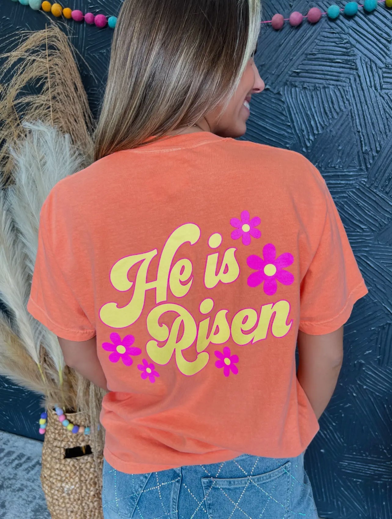 He Is Risen Tee