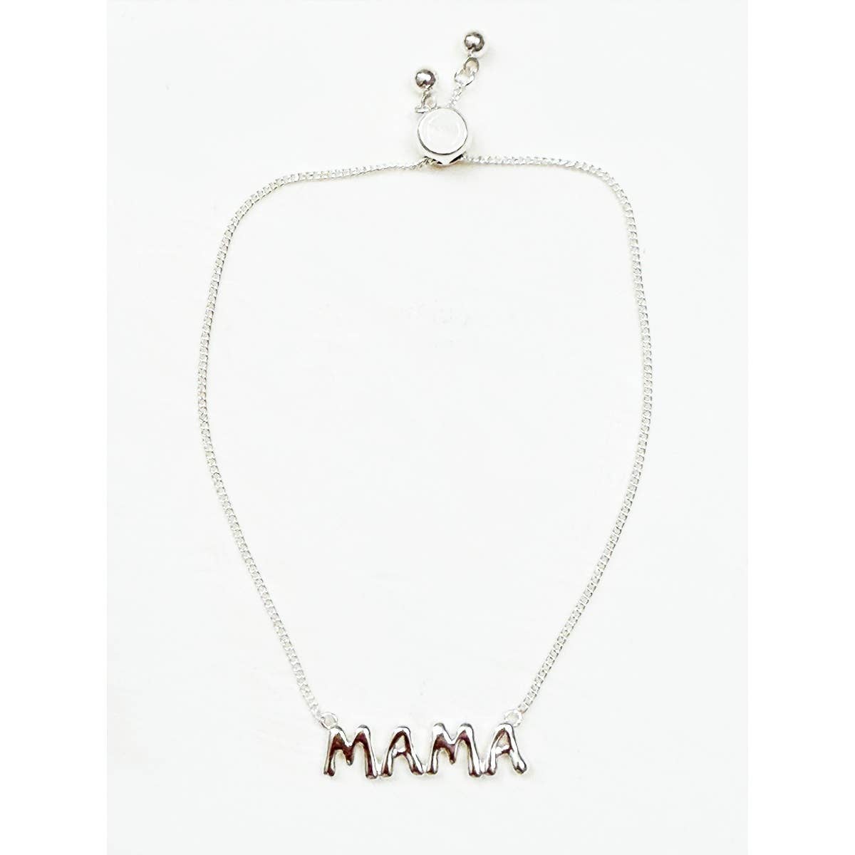Gold Dipped MAMA Adjustable Bubble Bracelet