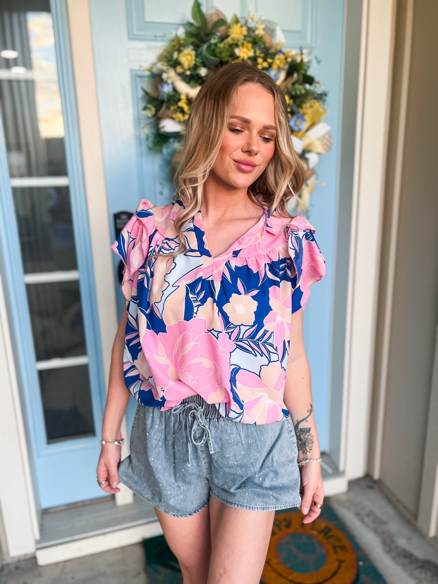 Tropics Blouse Top