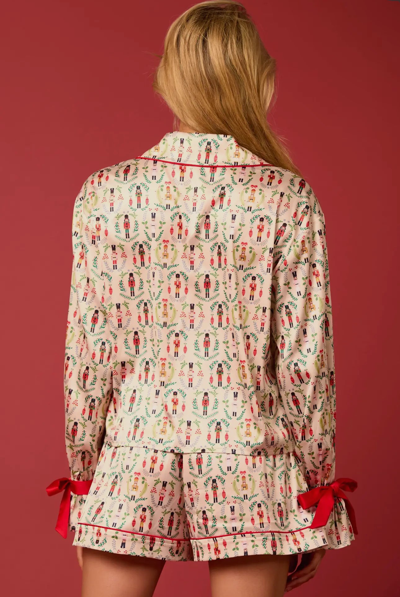 Silk Nutcracker Pajama Set