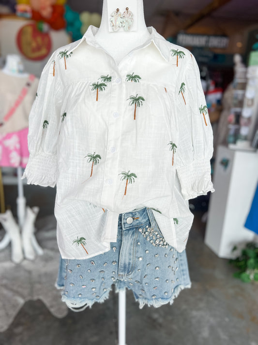 Palms Paradise Blouse