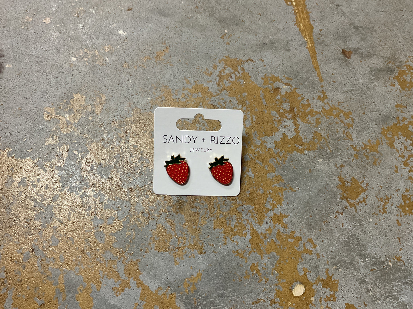 Strawberry studs