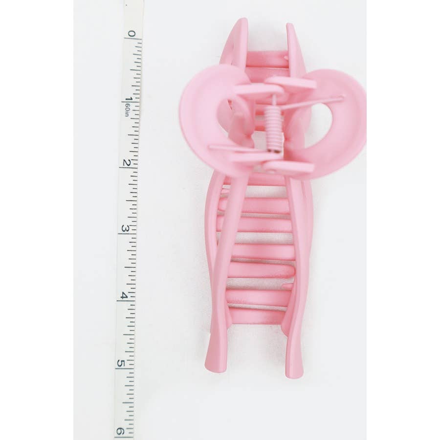 Matte Pastel Bow Hair Clip
