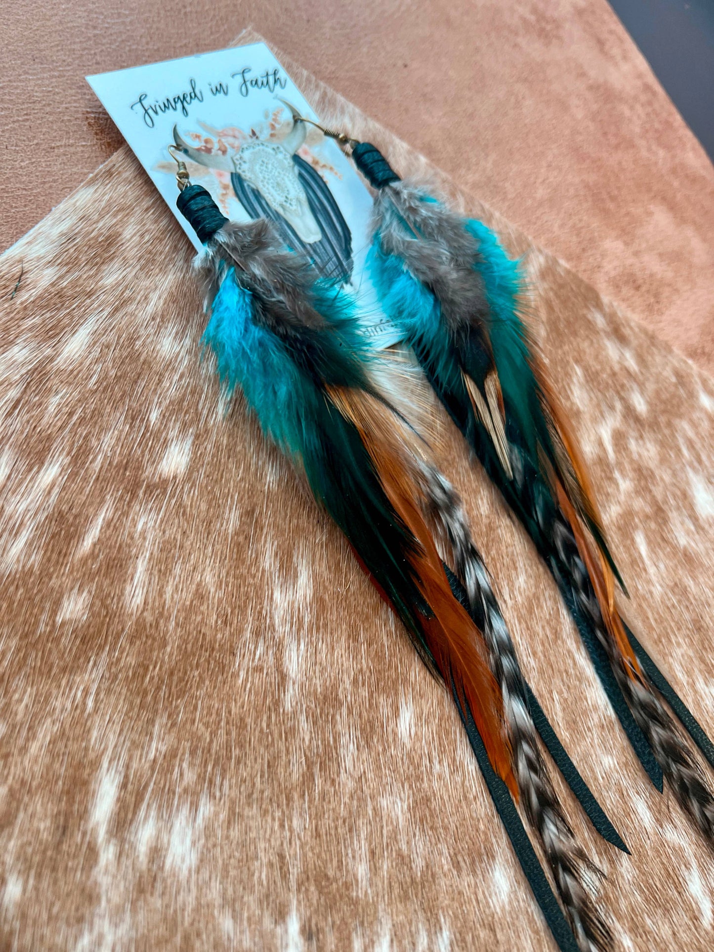 Willow Creek Feather Earring