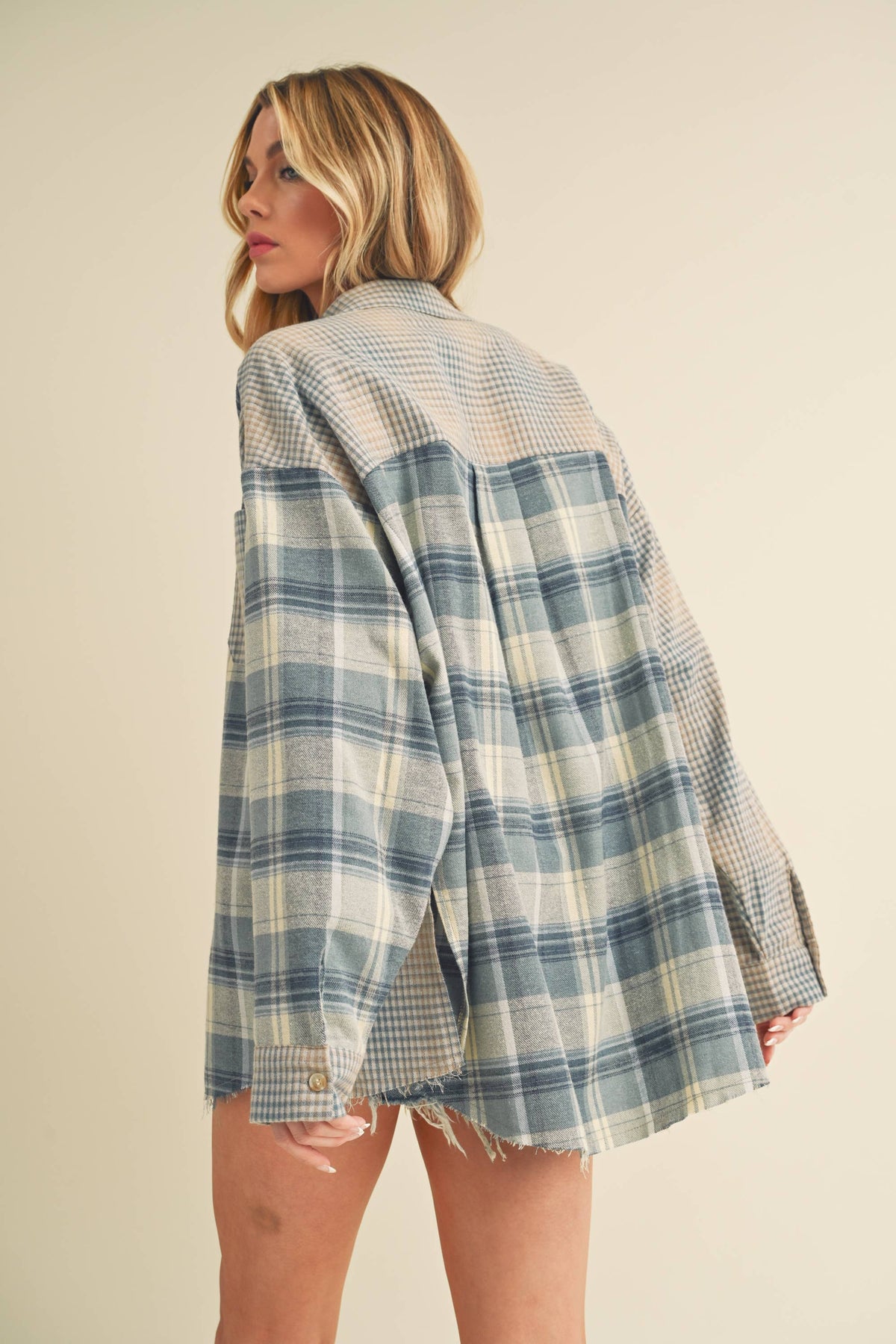 8376EN Kambrie Plaid Flannel Shirt 1