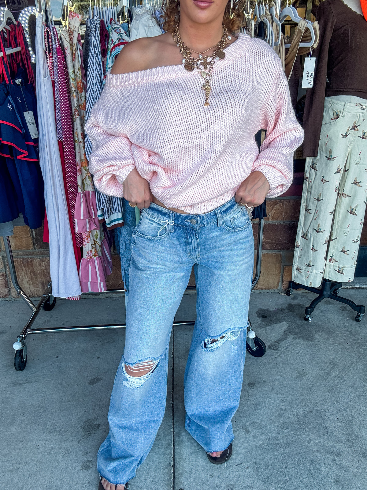 Low Rise Wide Leg