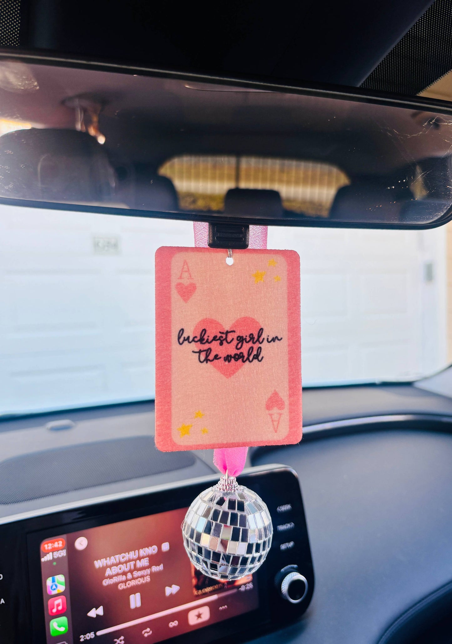 Coquette Felt Freshie Car Freshie