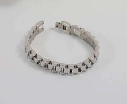 Silver Watch Bracelet