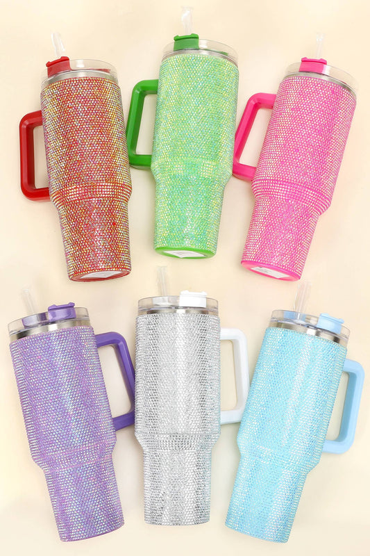 40 oz Rhinestone Tumbler