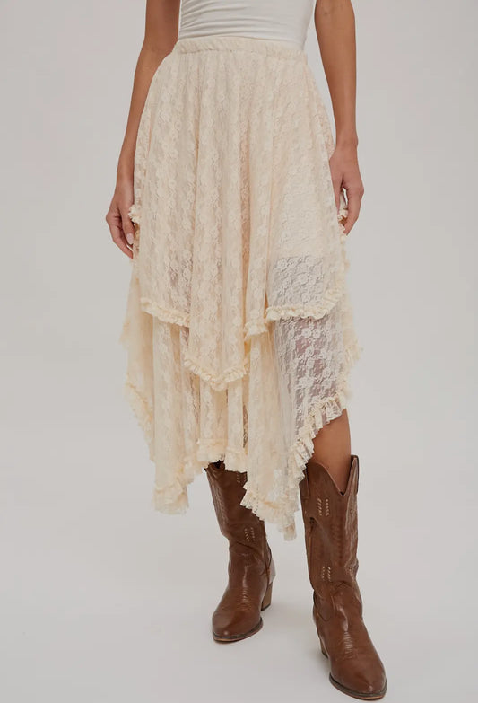 Cutest Lace Maxi Skirt