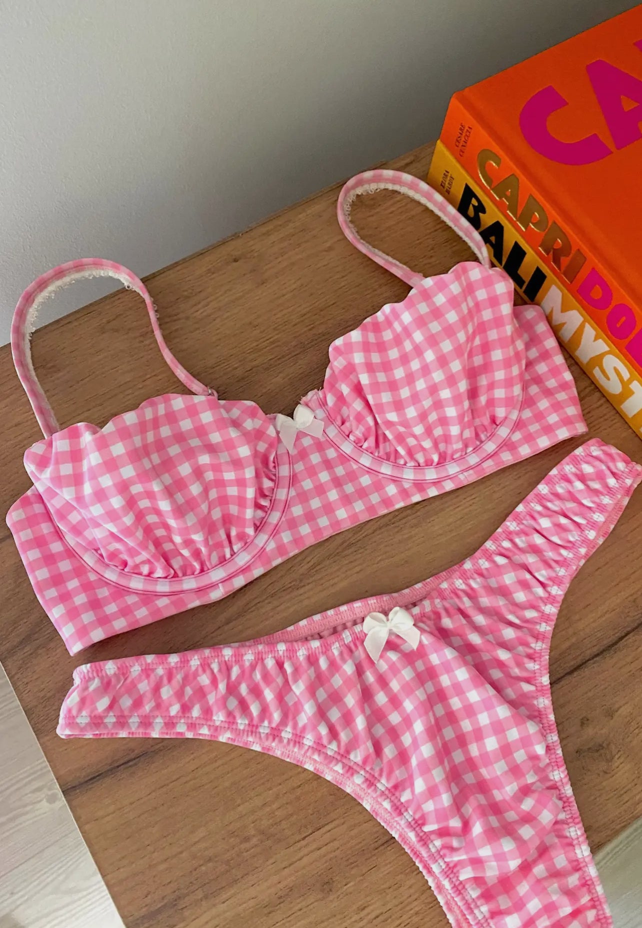 Cutest Checkered Bikini